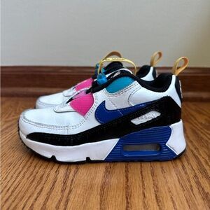 Nike Air Max 90 Toggle Shoes Girls 10.5C